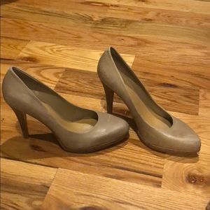 Brown Nine West heels